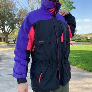 COLUMBIA GIZMO 2 PIECE Windbreaker + Bumber